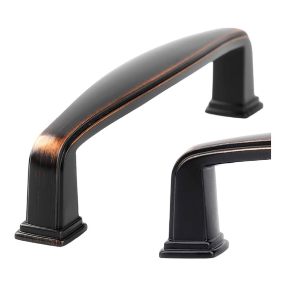 KOOFIZO 3-Inch Oil-Rubbed Bronze Arch Pull Kitchen Cabinet Dresser Bathroom NIB - Picture 2 of 8